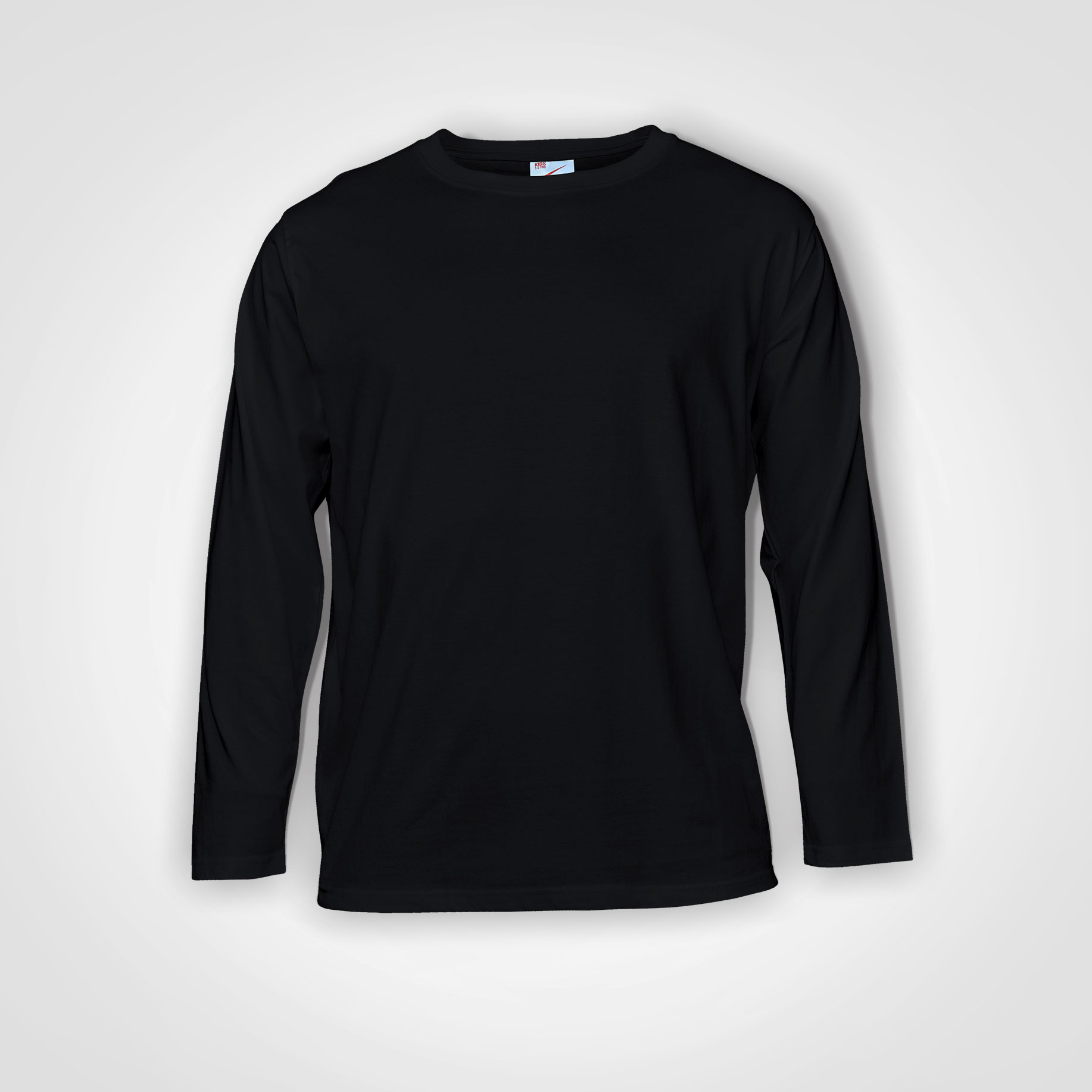 Kids-Long-Sleeve-T-Shirt-Black